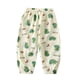 thumbnail image 1 of Odeerbi 1-6 Años Niños Niñas Pantalones de Chándal de Algodón Dinosaurio de Entrenamiento Atlético Deportes Jogger Pantalones Verano Transpirable Suelta Casual Joggers, 1 of 3