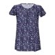 thumbnail image 3 of Gibobby Playera de Verano para Mujer Camisa casual manga corta plisada con cuello redondo para mujer(Azul,M), 3 of 5