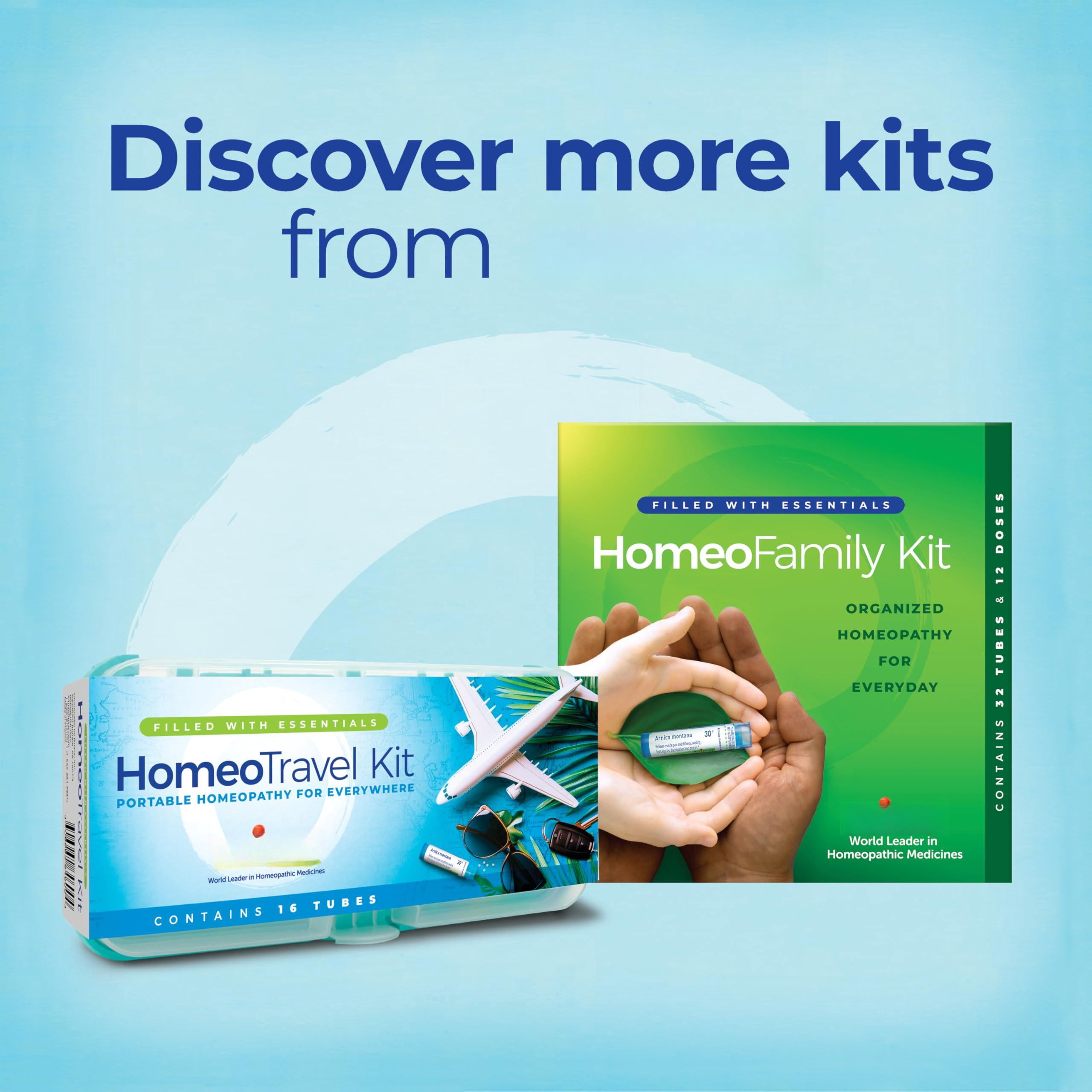 Homeotravel Travel First Aid Kit With - Filled Case (16 Tubes)