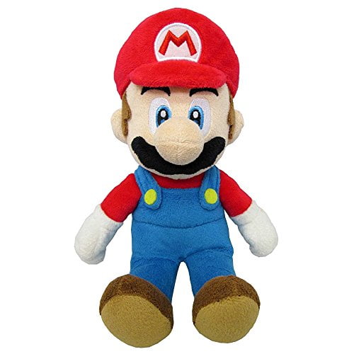 SUPER MARIO Bros Jouet en peluche Nintendo Mario sous licence officielle  (Rouge) 