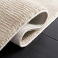 thumbnail image 5 of SAFAVIEH Revive Hyram Solid Polyester Area Rug, Beige, 6'7" x 9', 5 of 11