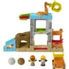 Fisher-Price Little People Load Up ‘N Learn Construction Site Toddler Musical Playset with 5 Pieces