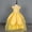 A-Dress, variant on AoDai Princess Dress Up Belle Costume for Girls Birthday Cosplay Party with Accessories