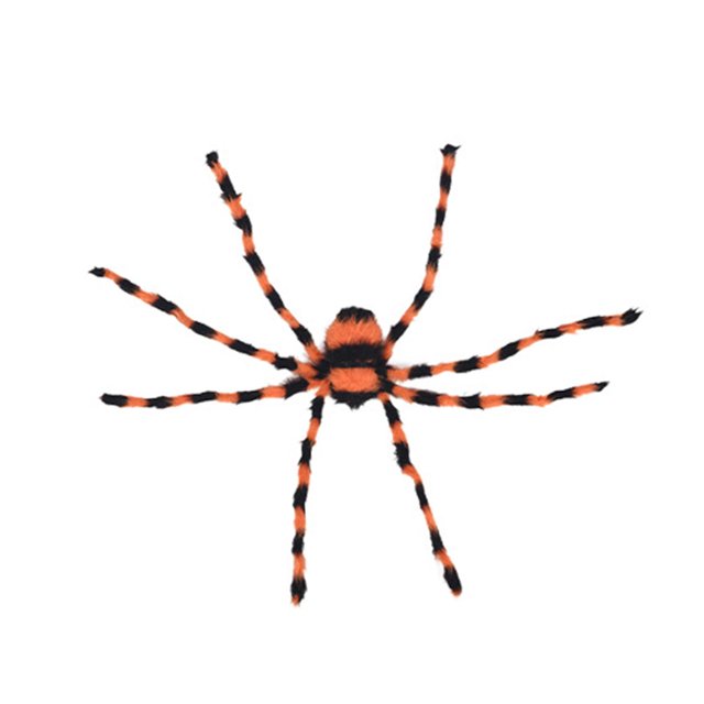 Araña de Halloween Strade Fareast Limited juguete ligero y realista 125cm