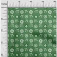 thumbnail image 2 of oneOone Tissu Polyester Spandex Vert Tissu pour Robe Tissu Imprimé au Mètre 56 Pouces de Large-Yu, 2 of 5