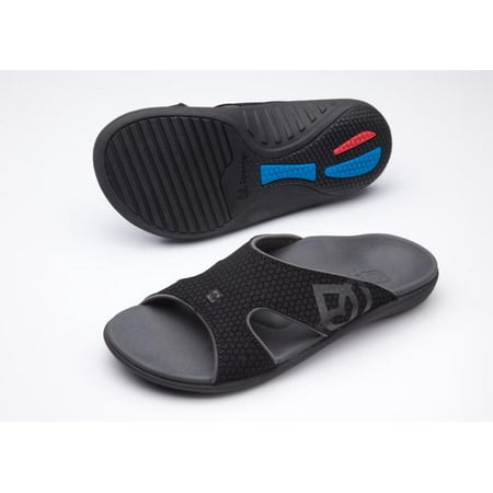 Spenco Kholo Women's Orthotic Slide Sandals - Patterned Oynx