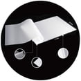 thumbnail image 4 of 100 Pcs Thermal Laminating Film Plastic Paper Laminator Sheets for Photo Paper Files Card Picture, 4 of 7