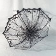 thumbnail image 2 of Slccxzc Forest Deer Transparent Folding Umbrella, Windproof PVC Travel Umbrella for Rain Sun, 2 of 7