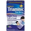 Triaminic Night Time Cold & Cough Grape Children's Thin Strips 14 Ct