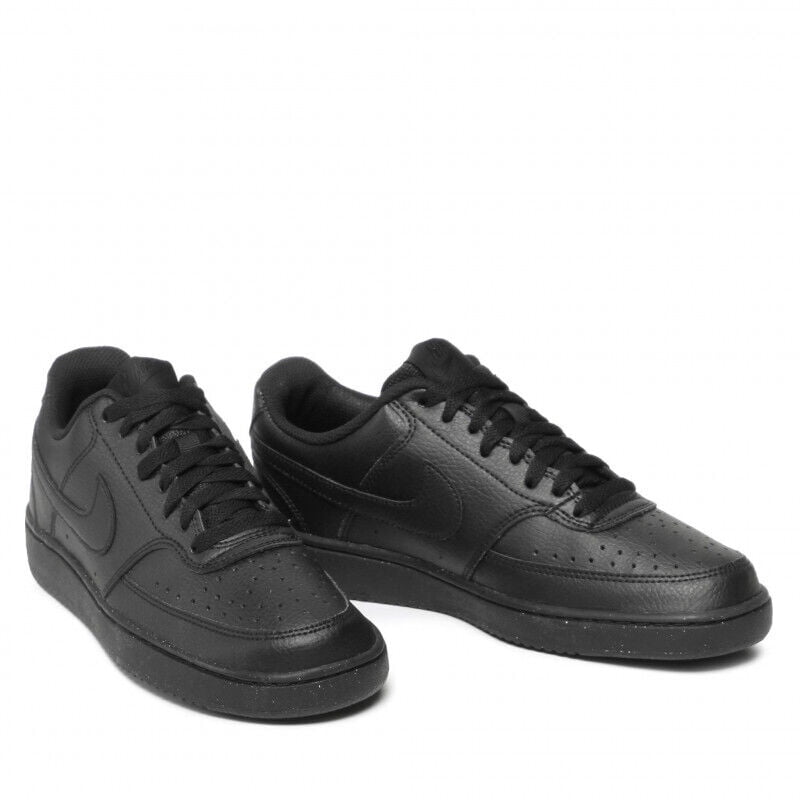 [DH2987-002] Men's Nike Court Vision Low Next Nature Triple Black