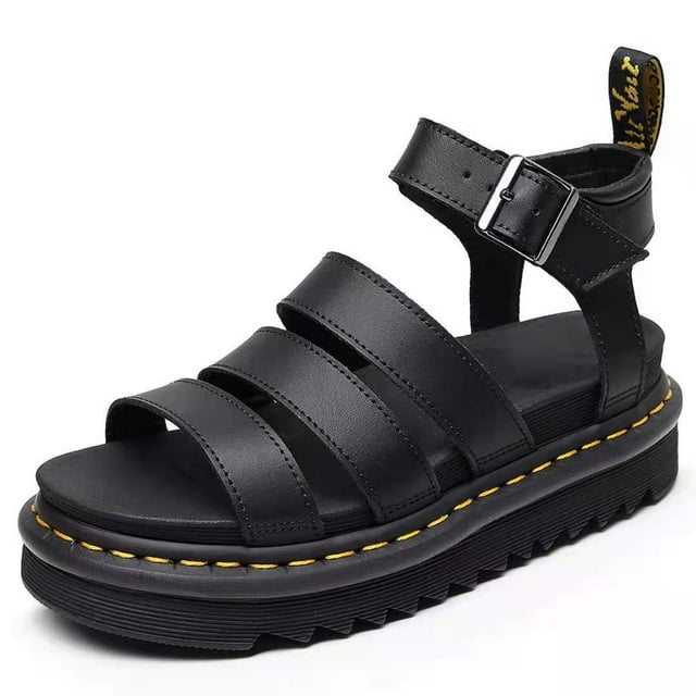 Summer New Women's Roman Sandals Open Toe Beach Shoes Women's Platform Fish Toe Sandals-week