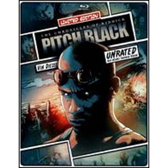 Pre-Owned Pitch Black [SteelBook] [UltraViolet] [Blu-ray/DVD] [2 Discs] (Blu-ray 0025192186530) directed by David N. Twohy