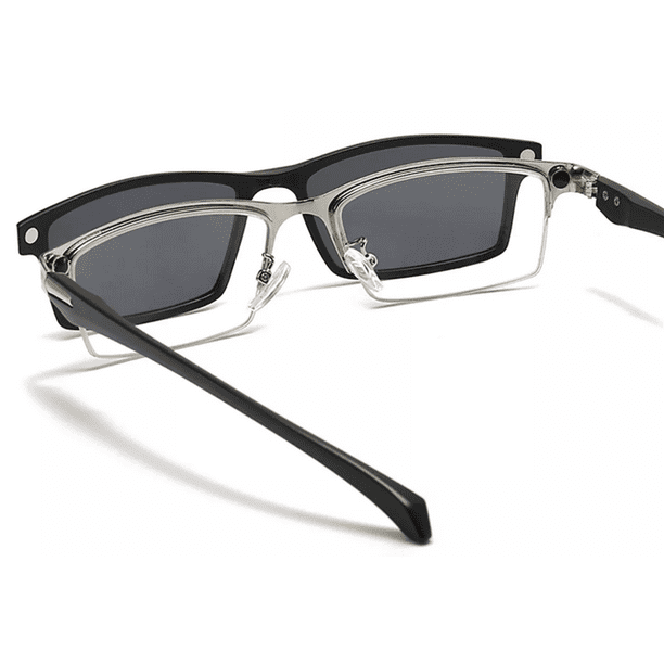 Lentes Con 5 Clips Magneticos Intercambiables Frente Metalico Estilo Clasico Modelo TR3247 Urban Boutique 3247 Clasico Volado Walmart en linea
