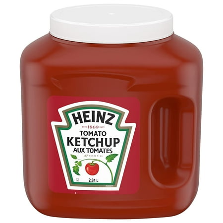 Heinz Big Red Tomato Ketchup Jug, 2.84L/96 fl.oz., Imported from Canada)
