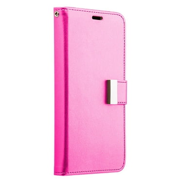 iPhone 12 Pro Max Wallet Multi Pocket Case - PU Leather Flip Folio 