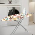 thumbnail image 2 of Renewold Dog Paw Print Ironing Board Cover and Pad 15x54 Ventilate Thick Padding, Ajudtable Wide Ironing Table Cover with Elastic Edge & Straps Easy to Install Resist Scorching Covers, 2 of 6