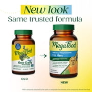 MegaFood Men's One Daily Multivitamin - Vitamins C, D3, B12 - Energy Support - 30 Servings