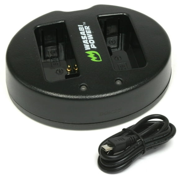 Wasabi Power Dual USB Battery Charger for Pentax D-LI109