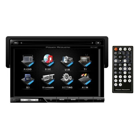 Dvd Receiver Single Din Power Acoustik PD-710B 7