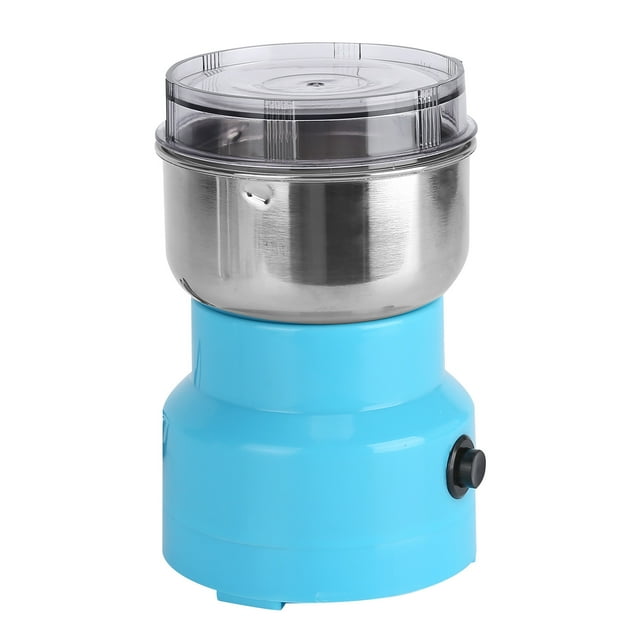 Cergrey Bean Grinding Tool,Grain Grinder,Grain Grinder Multifunction Stainless Steel Preservative Easy Clean Coffee Mill For Home Kitchen 110V US Plug