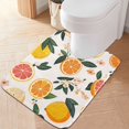 thumbnail image 2 of Yayeee Bath Mat for Bathroom Floor Non Slip Rectangle Soft Absorbent Rugs, Orange Slices, 2 of 7