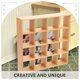 thumbnail image 5 of BRIGHTFUFU Miniatura de almacenamiento de madera Mini casa Muebles Mini Casa Accesorio, 5 of 7