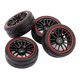 thumbnail image 4 of 4 Piezas de Neumáticos de Goma en Neumáticos de Carretera Adecuados para 1:10 HSP HPI RC Car Parts, 4 of 9