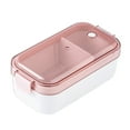 thumbnail image 1 of Sealed Fruit Box, Multi Purpose Lunch Storage Container Inner Partition  For Kindergarten Blue,Brown,Pink, 1 of 1