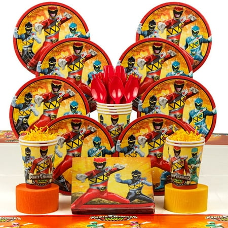 Power Rangers Dino Charge  Birthday  Party  Deluxe Tableware 