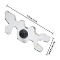 thumbnail image 2 of RENACLIPY 1Set Billiards Stand Transparent Acrylic Bridge Positioning for Sports Enthusiasts, 2 of 8