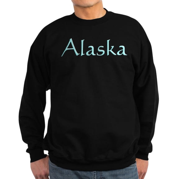 CafePress - Alaska Sweatshirt (Dark) - Classic Crew Neck Sweatshirt