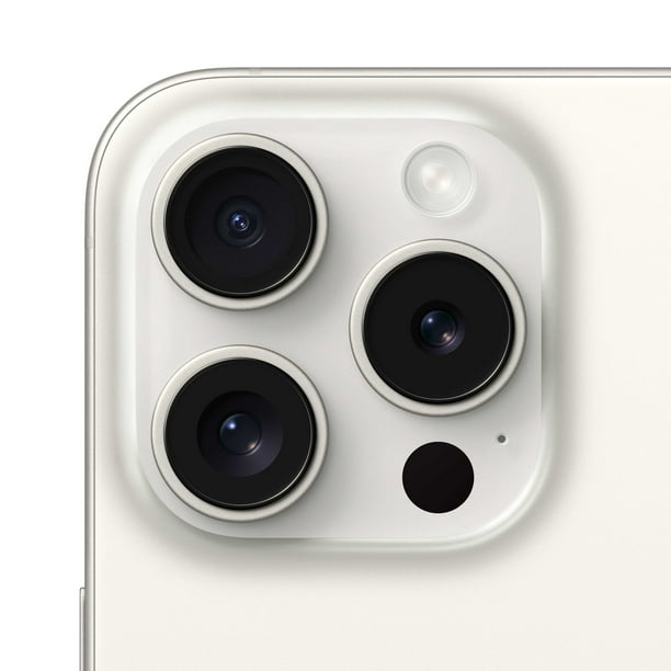 Restored Apple iPhone 15 Pro Fully Unlocked White Titanium 128GB
