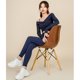 thumbnail image 2 of Ropa de yoga con espalda de belleza para mujer, Camiseta deportiva ajustada y transpirable con ombligo descubierto, Camiseta deportiva de manga larga para otoño e invierno, 2 of 5