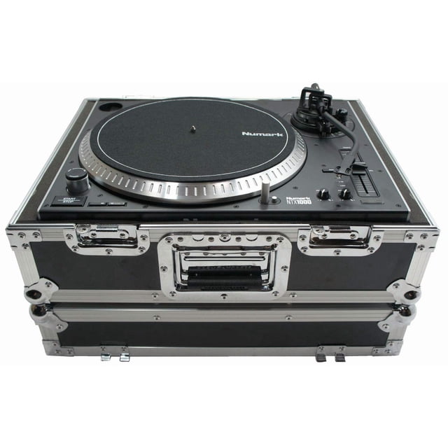 Harmony Audio HC1200BMKII-7 Compatible with Pioneer PLX500 Flight Foam DJ Turntable Custom Case