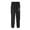 Black, variant on Men's Summer Thin Ice Silk Quick Drying Ice Cool Slacks Air Conditioned Harlan Harbor Style Cargo Sports Leggings Pants for Men Zipper L