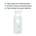 thumbnail image 4 of Unique Bargains 10pcs Spring Cord Locks Plastic End Clip Stoppers Fastener Double Holes Rope Toggle Slider, Clear, 4 of 6