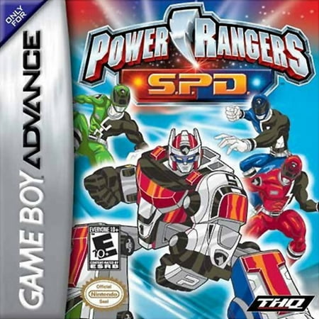 Power Rangers: S.P.D. - Nintendo Gameboy Advance GBA (Best Gameboy Ds Games)