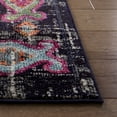 thumbnail image 4 of SAFAVIEH Monaco Foliage Oriental Area Rug, Grey/Fuchsia, 8' x 10', 4 of 9