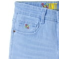 thumbnail image 7 of Knit N Knot Light Blue, Stretchable, Slim Fit Jeans with Adjustable Waist for Boys, 9-10 Years, 7 of 7