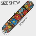 thumbnail image 3 of Yayeee Double Oven Mitt Kitchen Heat Resistant Baking 35" x7" Quilted Glove, Cartoon Flowers, 3 of 6