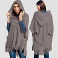 thumbnail image 2 of HJYCHN Women's Winter Wear Convertible Scarf Shawl Sleeve Hat Outerwear Accessory for Cold Weather Fashion GY1 One Size, 2 of 6