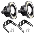 thumbnail image 2 of Luces Universales 2pcs 10W LED COB ANGEL Eyes Luz de circulación Luces de vehículo 3.0in, 2 of 7