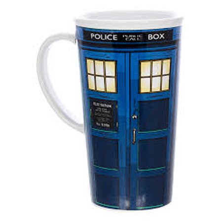 Doctor Who Ceramic Tardis Police Box Tumbler (13th Doctor) - 12oz
