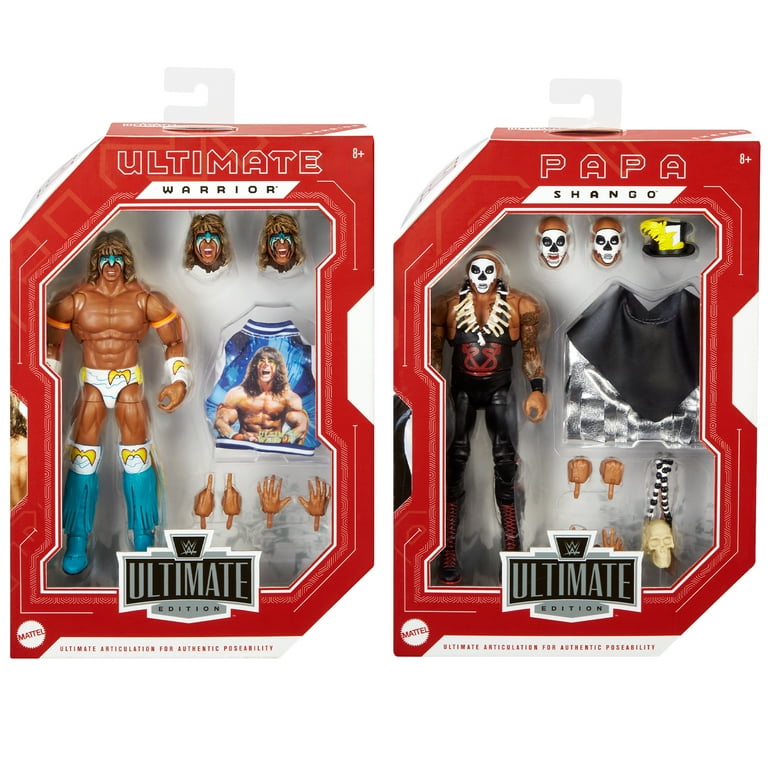 WWE Ultimate Warrior & Papa Shango フィギュア Papa Shango & Ultimate Warrior - WWE Ultimate Edition 2-Pack
