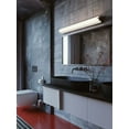 thumbnail image 2 of AXLV4804LAJUDBK AFX Axel - 40W 1 LED Bath Vanity-4.12 Inches Tall and 48 Inches Wide-Black Finish, 2 of 3