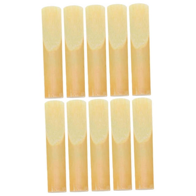 10 Cañas de Suministros de Repuesto Sunnimix para Saxofón Fuerza 3.0 con Estuche