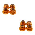 thumbnail image 2 of maskred 4pcs Alliage d'Aluminium en Nylon Roue Écrou de Blocage pour 1/10 Axial SCX10 Crawler Robuste et Durable en Alliage d'Aluminium en Nylon Roue Orange 2Set, 2 of 6
