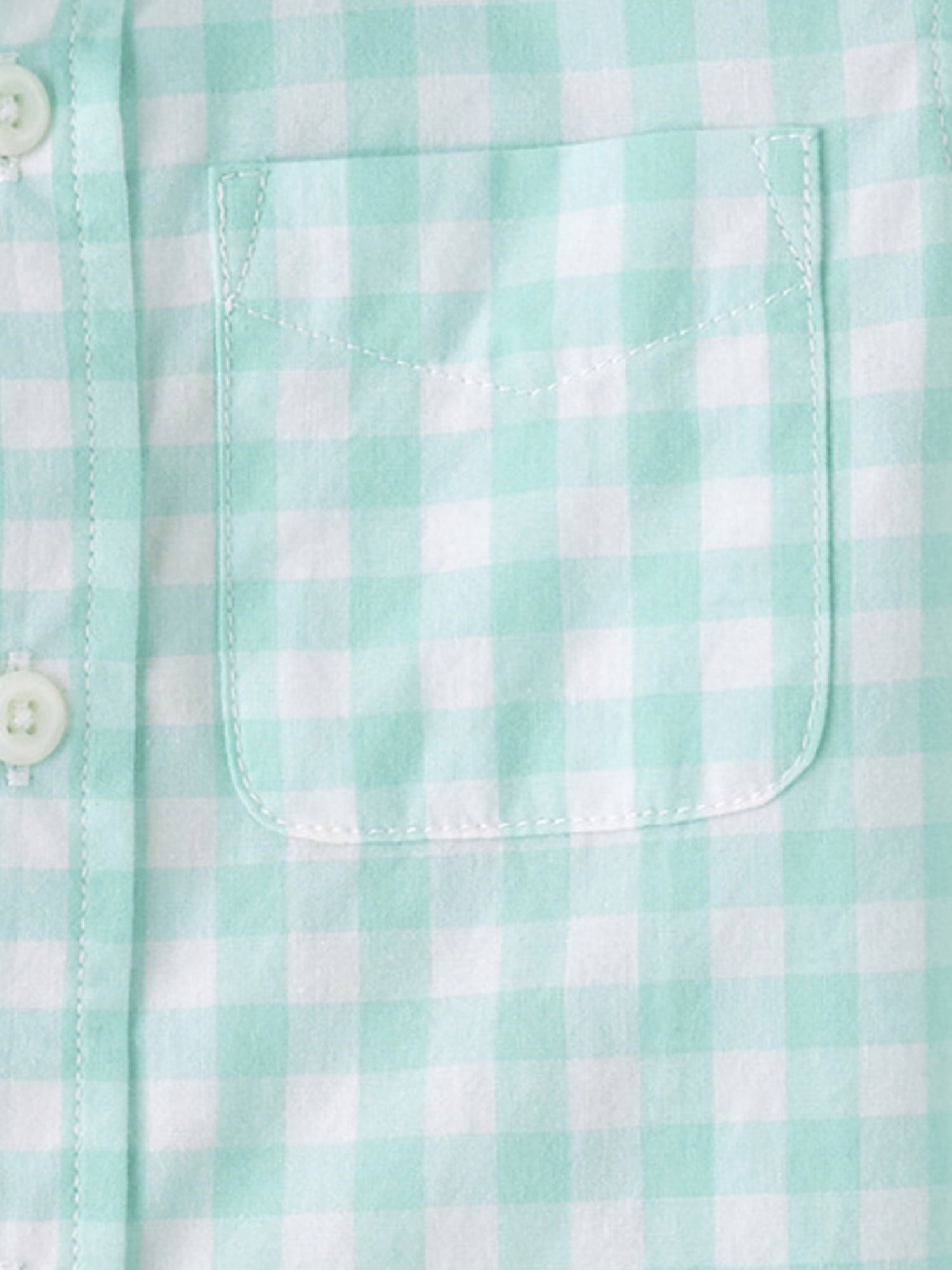 The Children's Place Baby & Toddler Boys Long Sleeve Button Up Shirt, Sizes 6M-5T