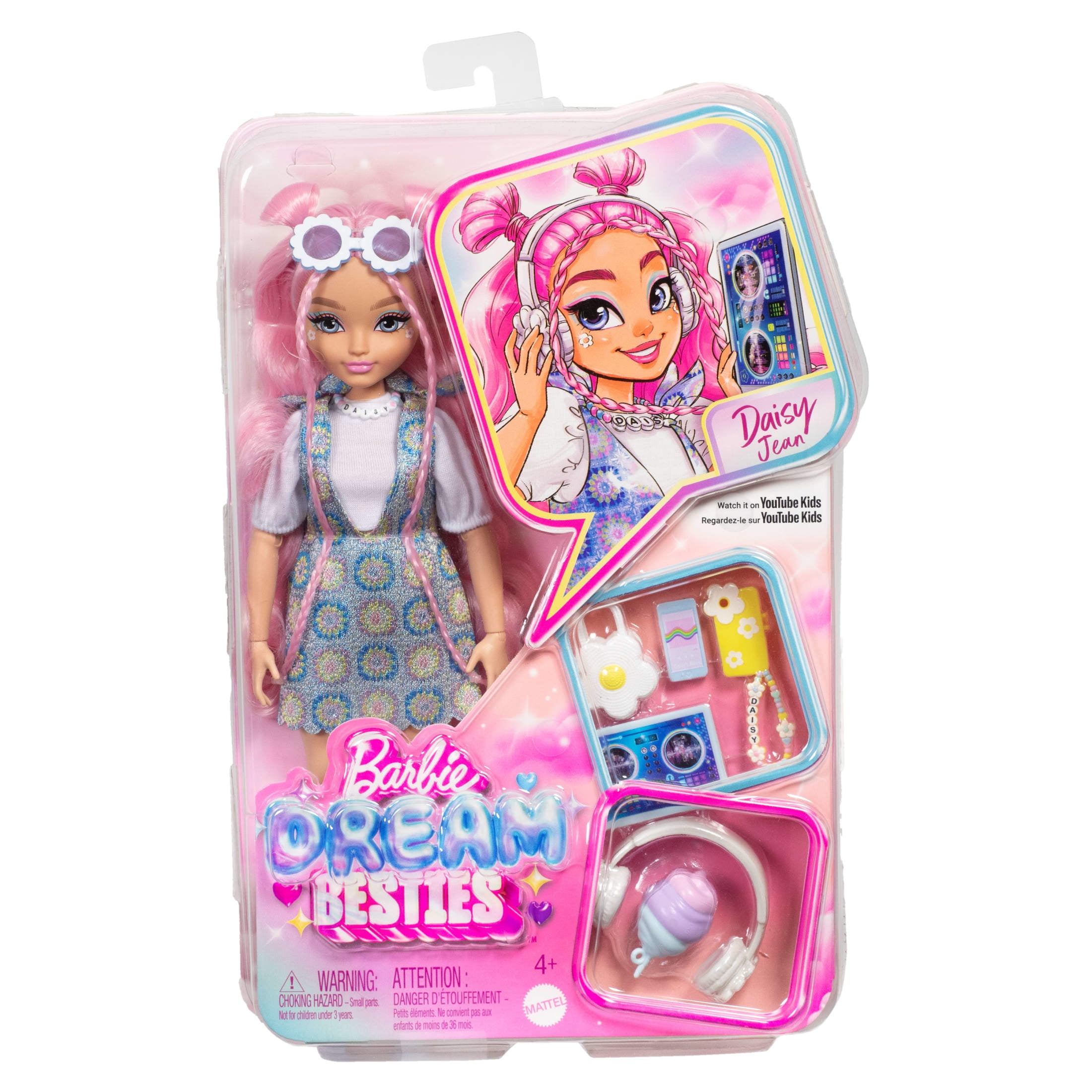 Barbie Doll Face Wash Barbie The Movie Doll Pink Dress Baby Toys