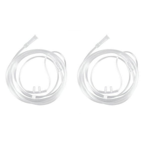 2x 6m Double Hole Soft Nasal Oxygen Tube Nasal Oxygen Cannula Nasal Tube Suitable For Oxygen Gener